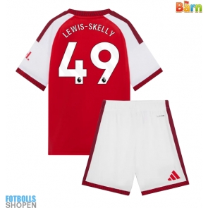 Billiga Arsenal Myles Lewis-Skelly #49 Hemmatröja Barn 2026-27 Kortärmad (+ Korta byxor)